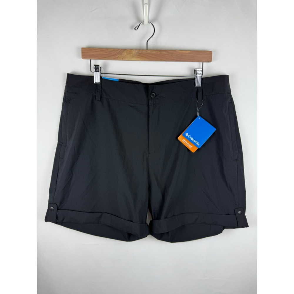 Women's Columbia Silver Ridge Utility Shorts Black Size '16W Short'